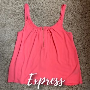 Express Zipper Tank Top